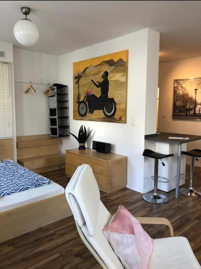 Ferienwohnung Zwergmoewe ロストック エクステリア 写真